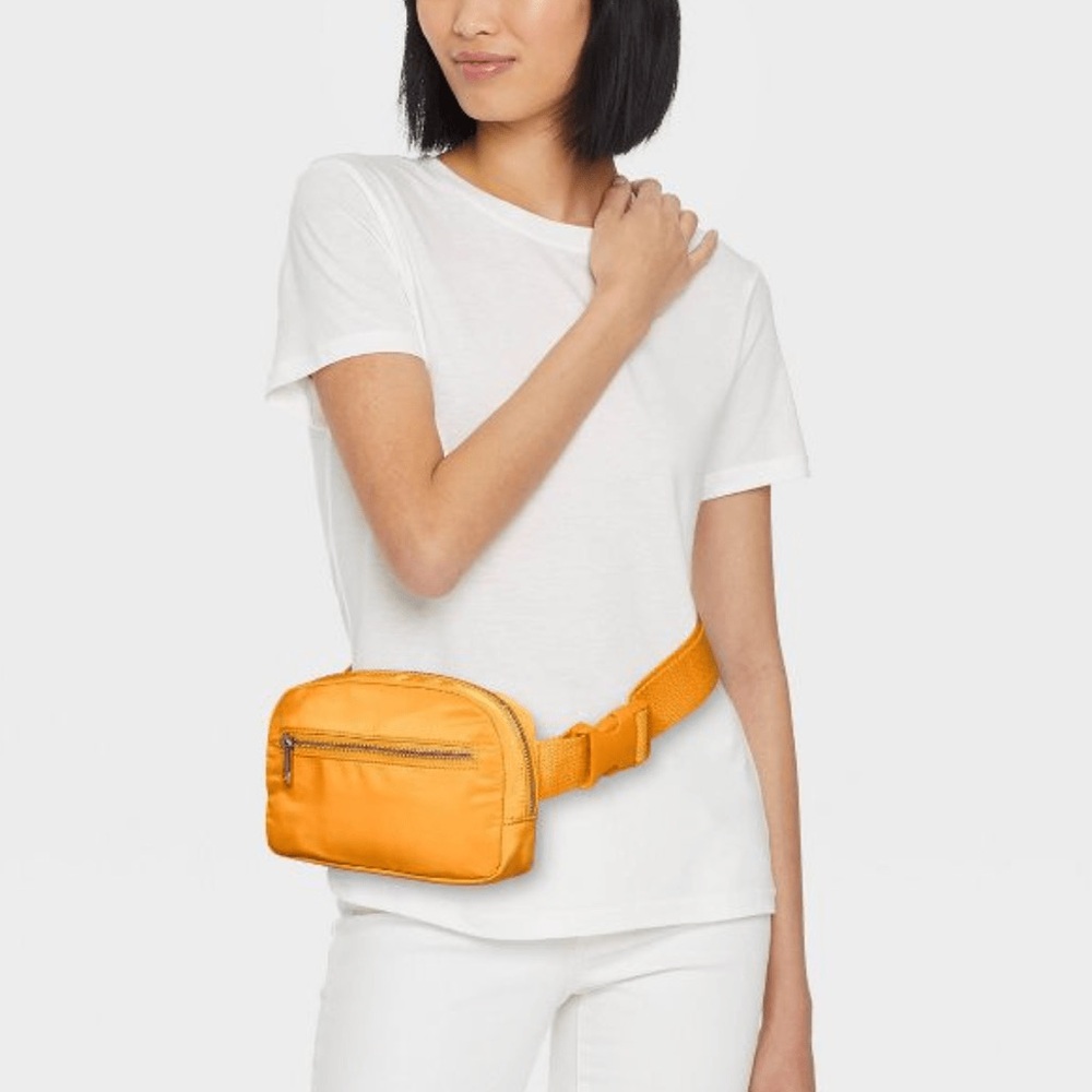 Wild Fable Fanny Pack Orange Belt Bag Target Travel NEW